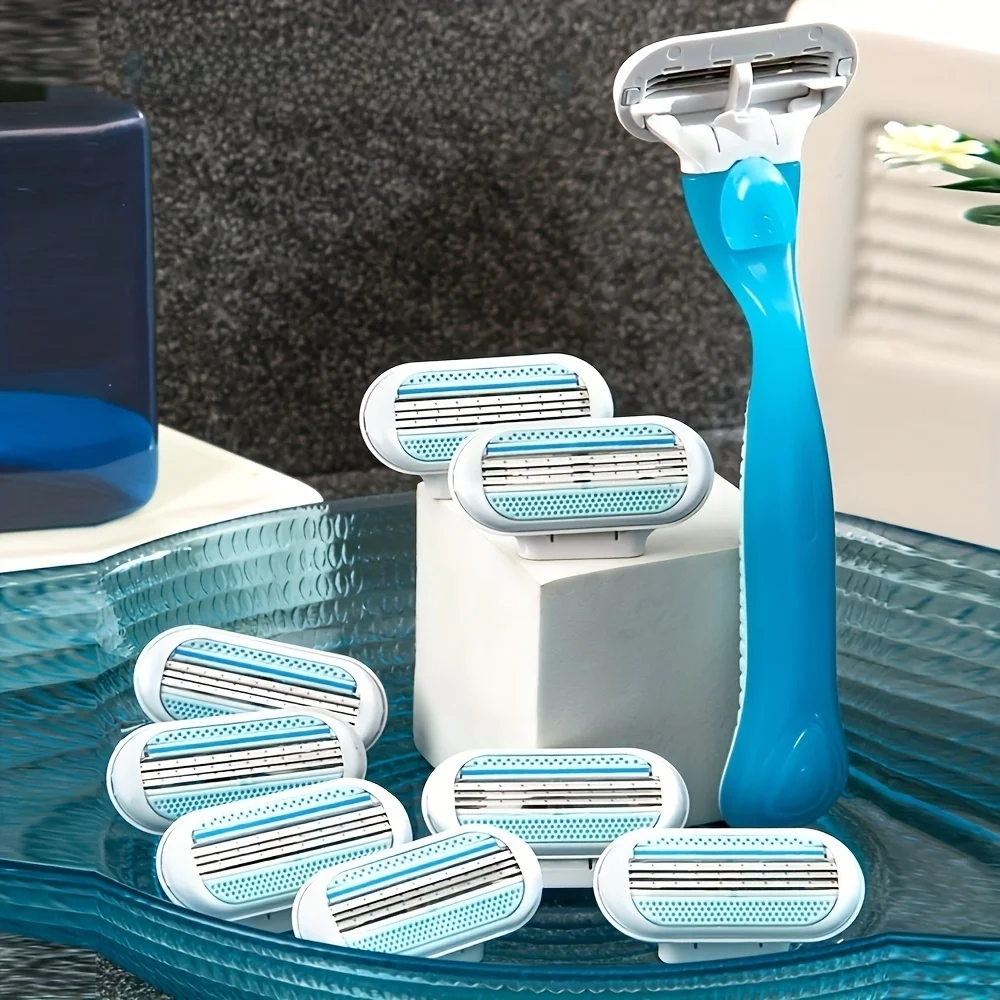 Safety Razor Handle - Women's Safety Razor Blade, Suitable for