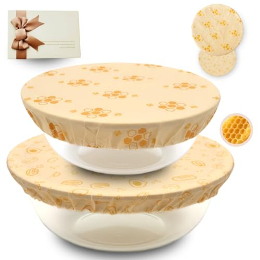 Beeswax Bowl Covers 2-Pack [10 - Beeswax Food Cover review and price