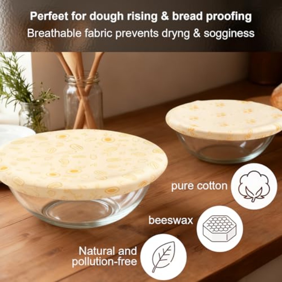 Beeswax Bowl Covers 2-Pack [10 - Beeswax Food Cover review and price