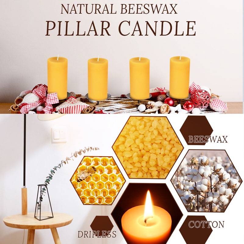 4pcs/lot Natural Beeswax Pilla - Beeswax Wrap Reusable review and price