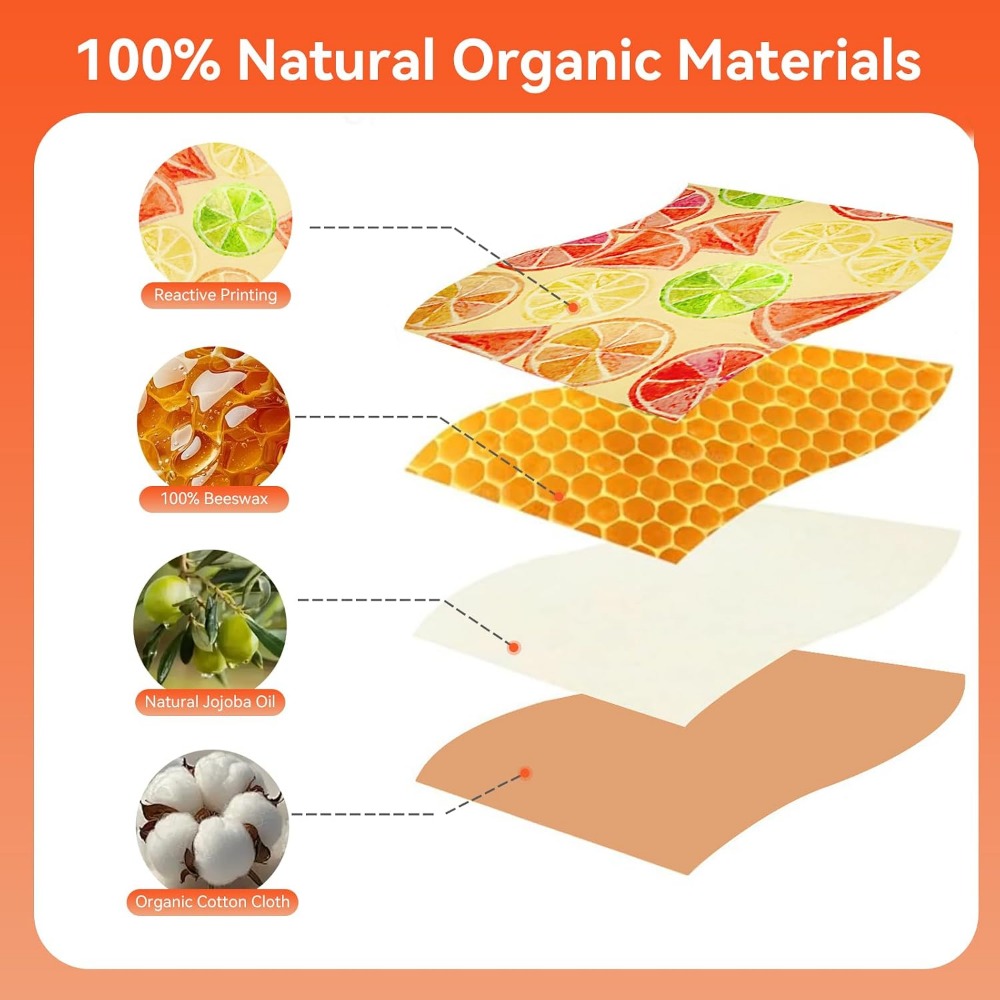 Reusable Beeswax Food Wraps wi - Beeswax Wrap Reusable review and price
