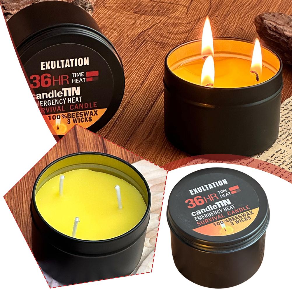 Emergency Candle 36 Hour 3 Wic - Beeswax Wrap Reusable review and price