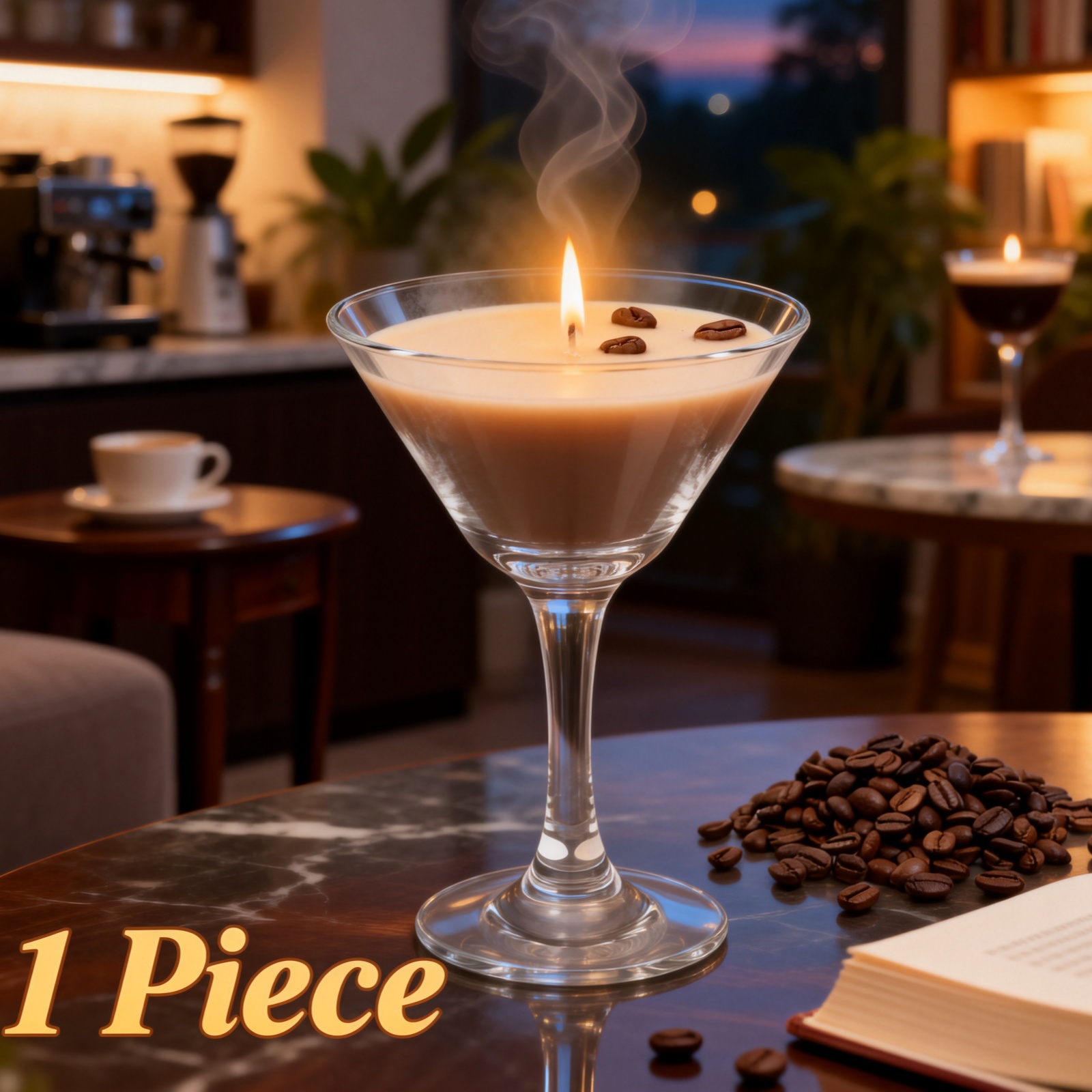 1Pc Scented Candles Espresso M - Beeswax Wrap Reusable review and price